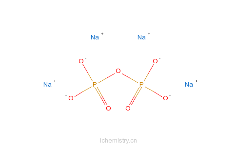 CAS:7722-88-5_焦磷酸钠的分子结构