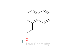 CAS:773-99-9_1-萘乙醇的分子结构