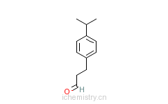 CAS:7775-00-0_4-(1-甲乙基)苯丙醛的分子结构