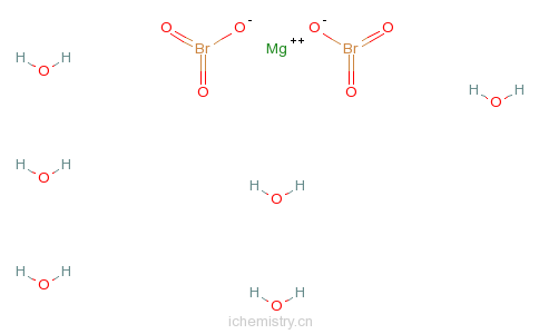 CAS:7789-36-8_溴酸镁的分子结构