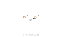 CAS:7789-41-5_溴化钙的分子结构
