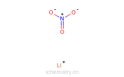CAS:7790-69-4_硝酸锂的分子结构