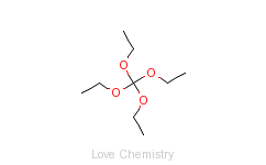 CAS:78-09-1_原碳酸四乙酯的分子结构