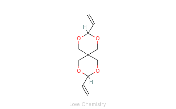 CAS:78-19-3_3,9-二乙烯基-2,4,8,10-四氧杂螺[5.5]十一烷的分子结构