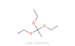 CAS:78-39-7_原乙酸三乙酯的分子结构