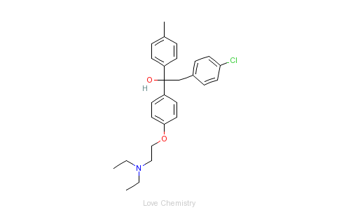 CAS:78-41-1_曲帕拉醇的分子结构