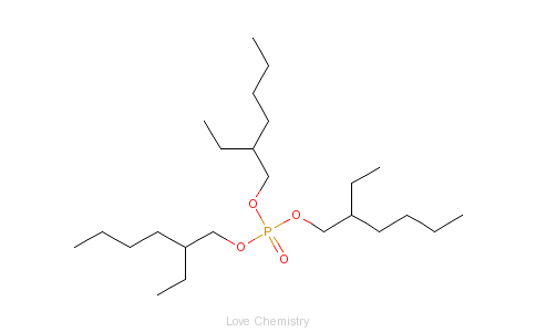 CAS:78-42-2_磷酸三辛酯的分子结构