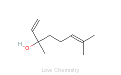 CAS:78-70-6_芳樟醇的分子结构