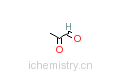 CAS:78-98-8_丙酮醛的分子结构