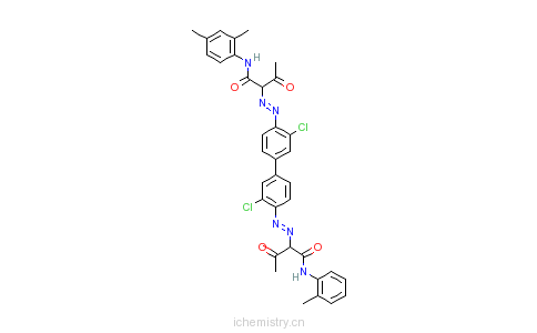 CAS:78952-72-4_颜料黄174的分子结构