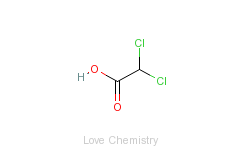 CAS:79-43-6_二氯乙酸的分子结构