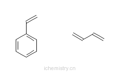 CAS:79357-66-7_羧基封端的(乙烯苯与1,3-丁二烯)的聚合物的分子结构