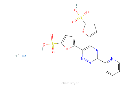 CAS:79551-14-7_呋喃三嗪二钠盐的分子结构
