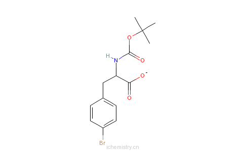 CAS:79561-82-3_Boc-D-4-溴苯丙氨酸的分子结构