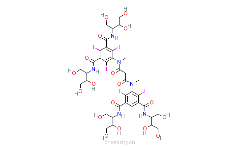 CAS:79770-24-4_碘曲仑的分子结构