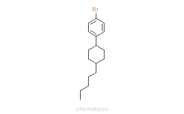 CAS:79832-89-6_1-溴-4-(反式-4-戊基环己基)苯的分子结构