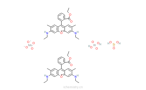 CAS:80083-40-5_颜料红81:1的分子结构