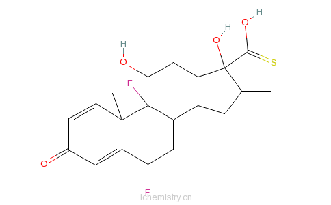 CAS:80473-92-3_(6A,11B,16A,17A)-6,9--11,17-ǻ-16-׻-3--1,4-ϩ-17-ķӽṹ