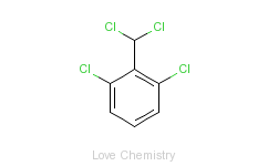 CAS:81-19-6_2,6-二氯苄叉二氯的分子结构