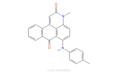 CAS:81-39-0_溶剂红52的分子结构