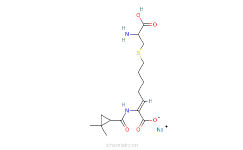 CAS:81129-83-1_西司他丁钠的分子结构