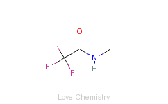 CAS:815-06-5_N-甲基-2,2,2-三氟乙酰胺的分子结构