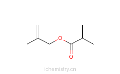 CAS:816-73-9_2-甲基丙酸-2-甲基-2-丙烯酯的分子结构