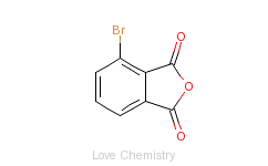 CAS:82-73-5_4-溴苯酐的分子结构