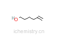 CAS:821-41-0_5-己烯基-1-醇的分子结构