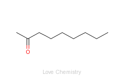 CAS:821-55-6_2-壬酮的分子结构