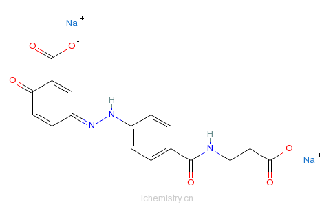 CAS:82101-18-6_巴柳氮二钠的分子结构