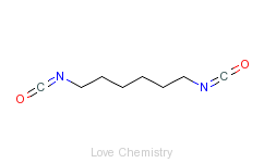 CAS:822-06-0_1,6-己二异氰酸酯的分子结构