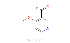 CAS:82257-15-6_4-甲氧基-3-吡啶甲醛的分子结构