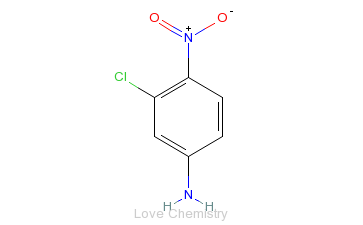 CAS:825-41-2_3-Chloro-4-nitroanilineķӽṹ