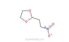 CAS:82891-99-4_2-(2-硝基乙基)-[1,3]二氧戊烷的分子结构