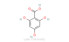 CAS:83-30-7_2,4,6-三羟基苯甲酸的分子结构