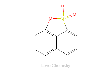 CAS:83-31-8_1,8-萘磺酸内酯的分子结构
