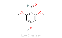 CAS:830-79-5_2,4,6-三甲氧基苯甲醛的分子结构