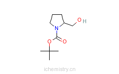 CAS:83435-58-9_Boc-D-脯氨醇的分子结构