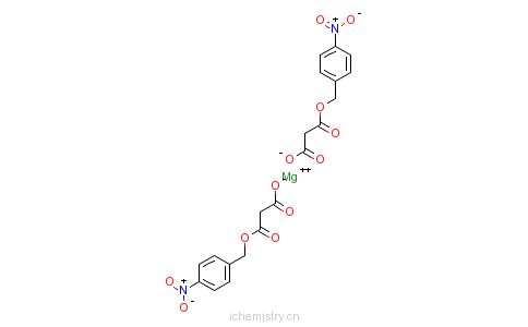 CAS:83972-01-4_对硝基苄醇丙二酸单酯镁的分子结构