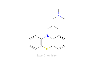 CAS:84-96-8_异丁嗪的分子结构