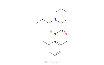 CAS:84057-95-4_罗哌卡因的分子结构