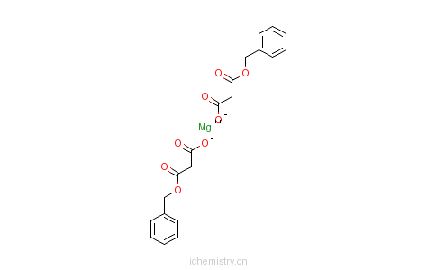 CAS:84133-21-1_苄醇丙二酸单酯镁的分子结构
