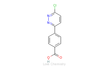 CAS:845827-17-0_4-(6-Chloropyridazin-3-yl)benzoicacidķӽṹ