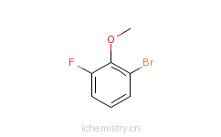 CAS:845829-94-9_2-溴-6-氟苯甲醚的分子结构