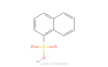 CAS:85-47-2_1-萘磺酸的分子结构