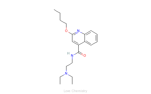 CAS:85-79-0_辛可卡因的分子结构