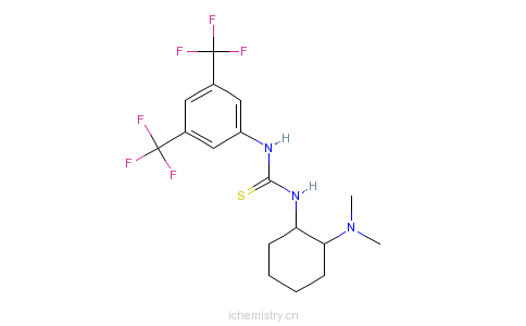 CAS:851477-20-8_1-[3,5-Bis(trifluoromethyl)phenyl]-3-[(1S,2S)-(+)-2-(dimethylamino)cyclohexyl]thiourea(S,S-TUC)ķӽṹ