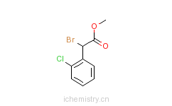 CAS:85259-19-4_alpha-溴-2-氯苯乙酸甲酯的分子结构