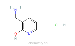 CAS:85468-38-8_2-羟基-3-氨甲基吡啶盐酸盐的分子结构